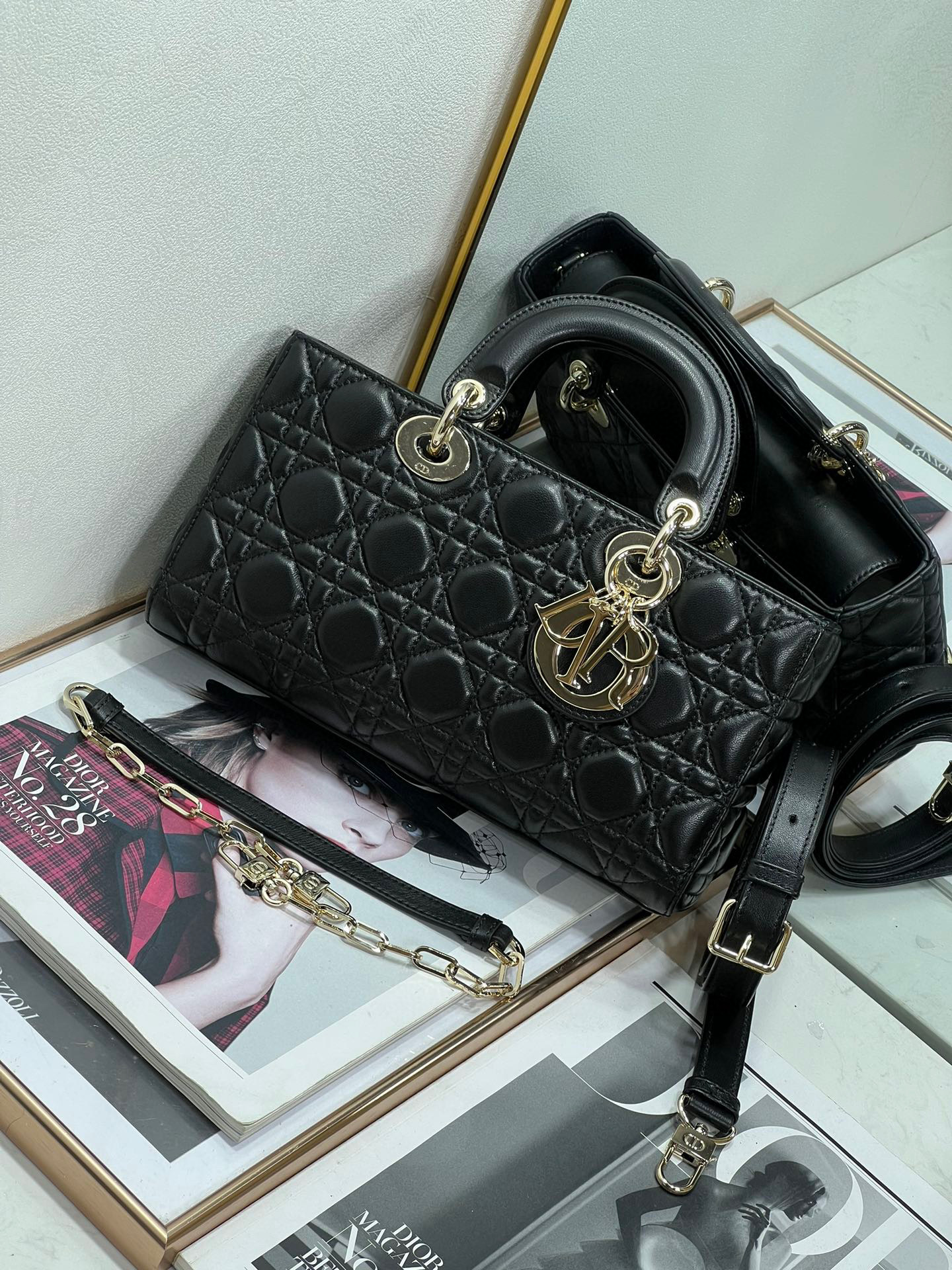 디올 레이디 토트백 여자가방