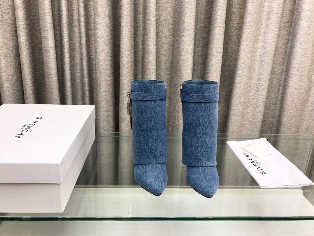 지방시 여자 부츠 힐 9.5cm