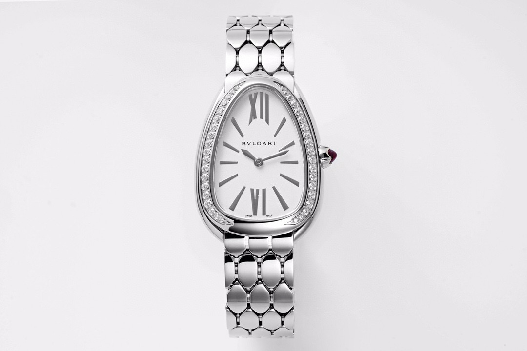 불가리 미러급 여자시계
