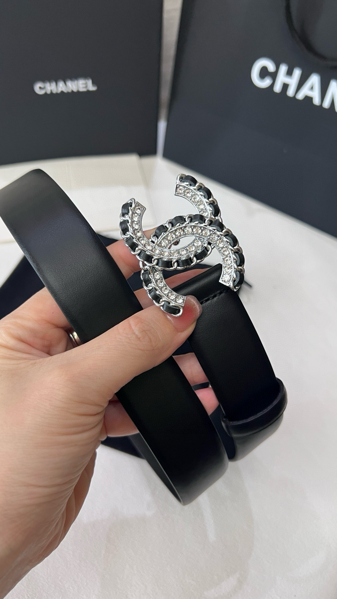 샤넬 여자 벨트