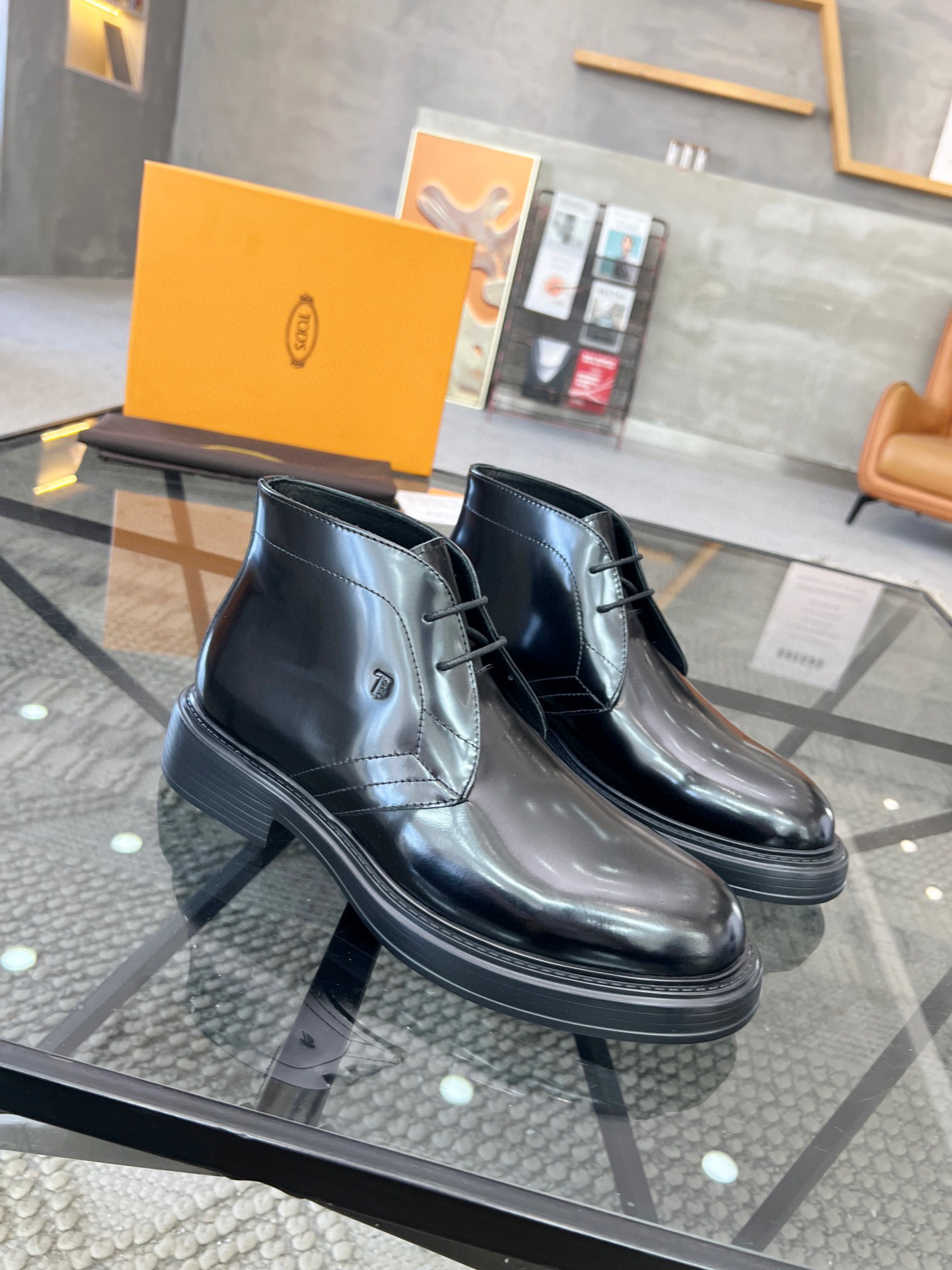 토즈 남자 부츠