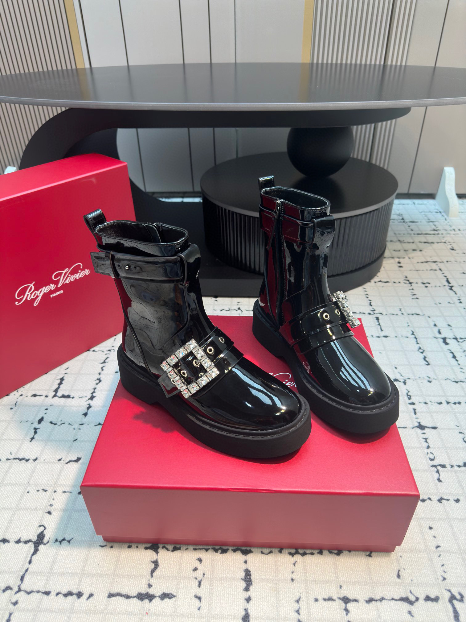 로저비비에 여자 부츠