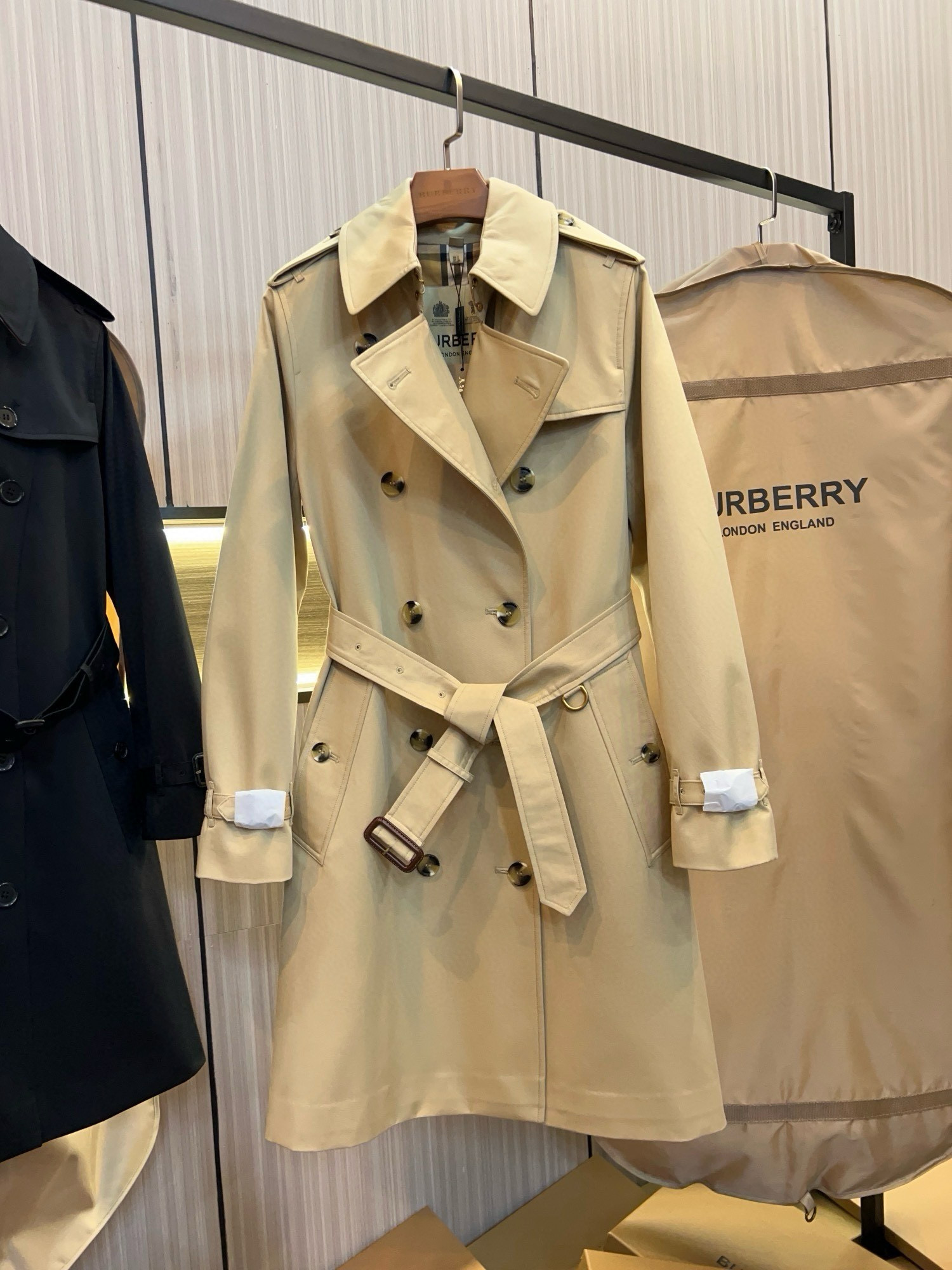 버버리 여자 코트