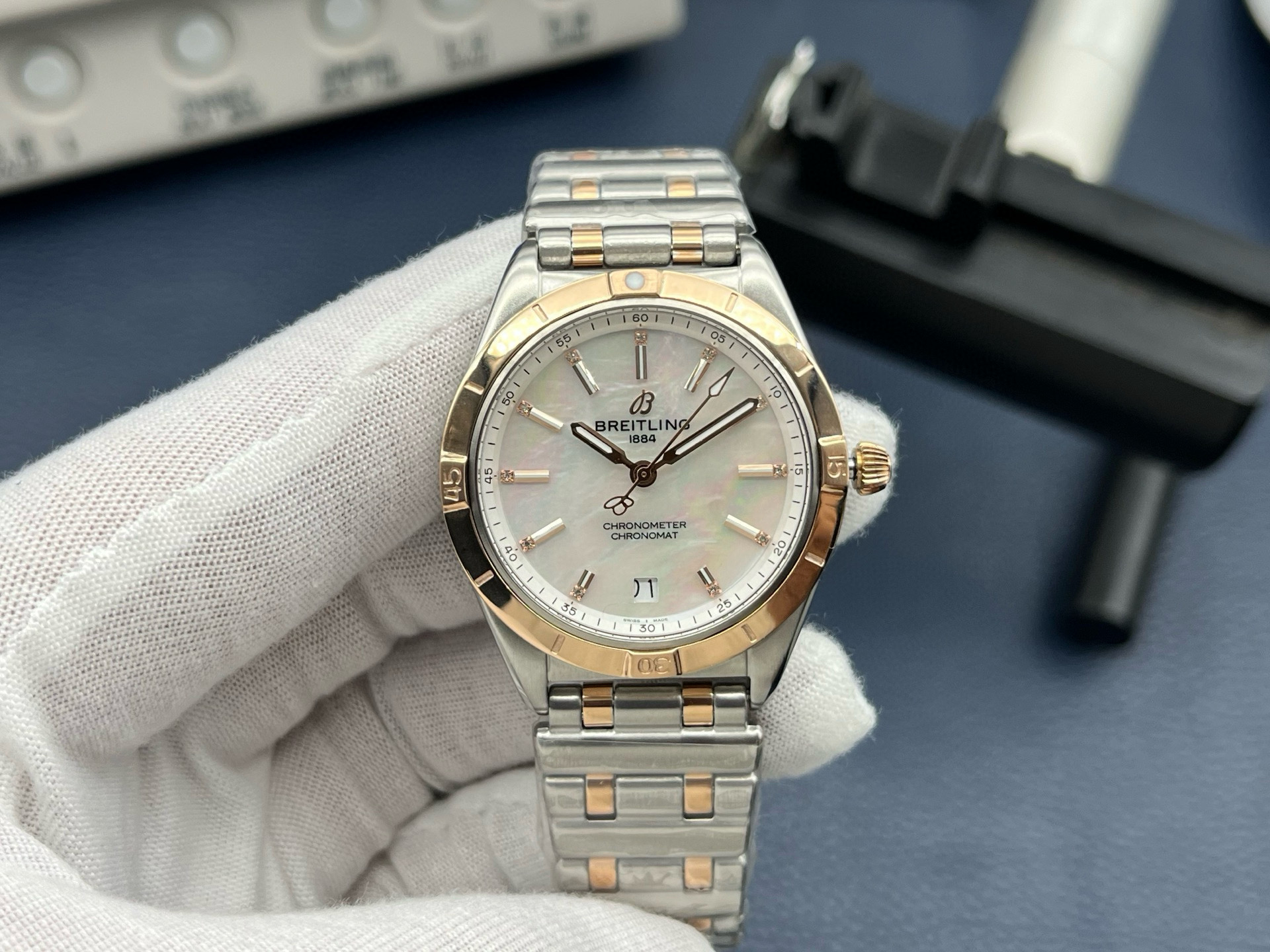 브라이틀링 2824 무브먼트 미러급 여자시계