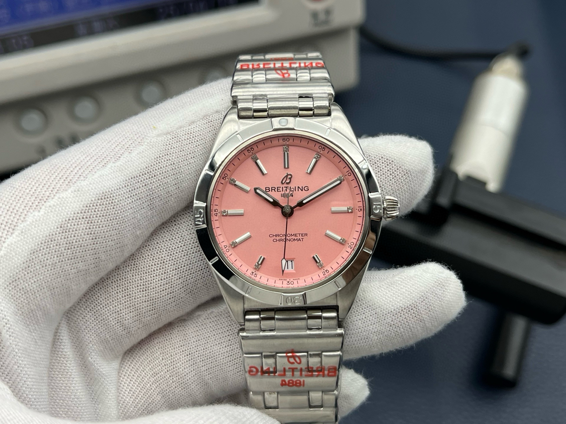 브라이틀링 2824 무브먼트 미러급 여자시계