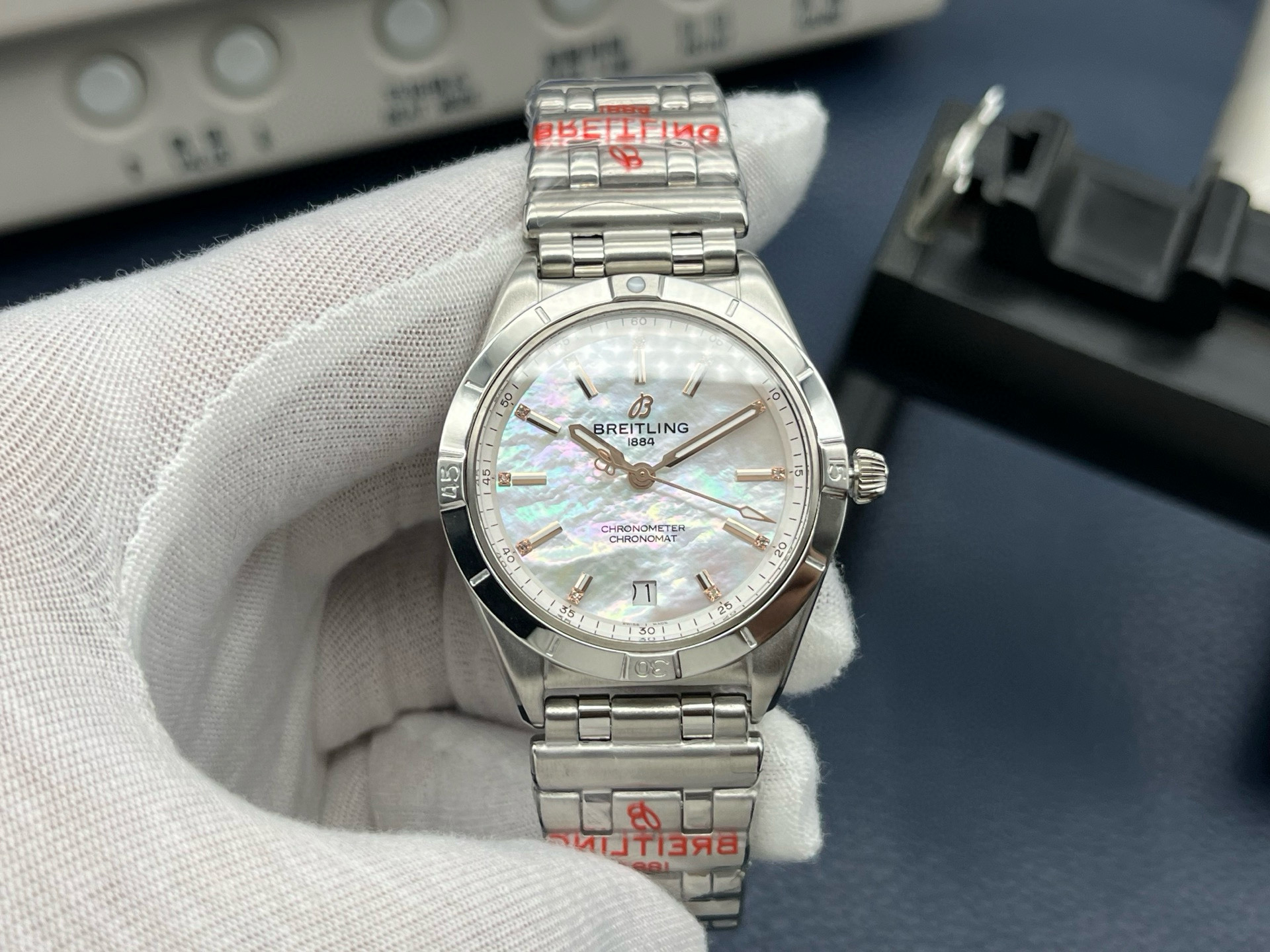 브라이틀링 2824 무브먼트 미러급 여자시계