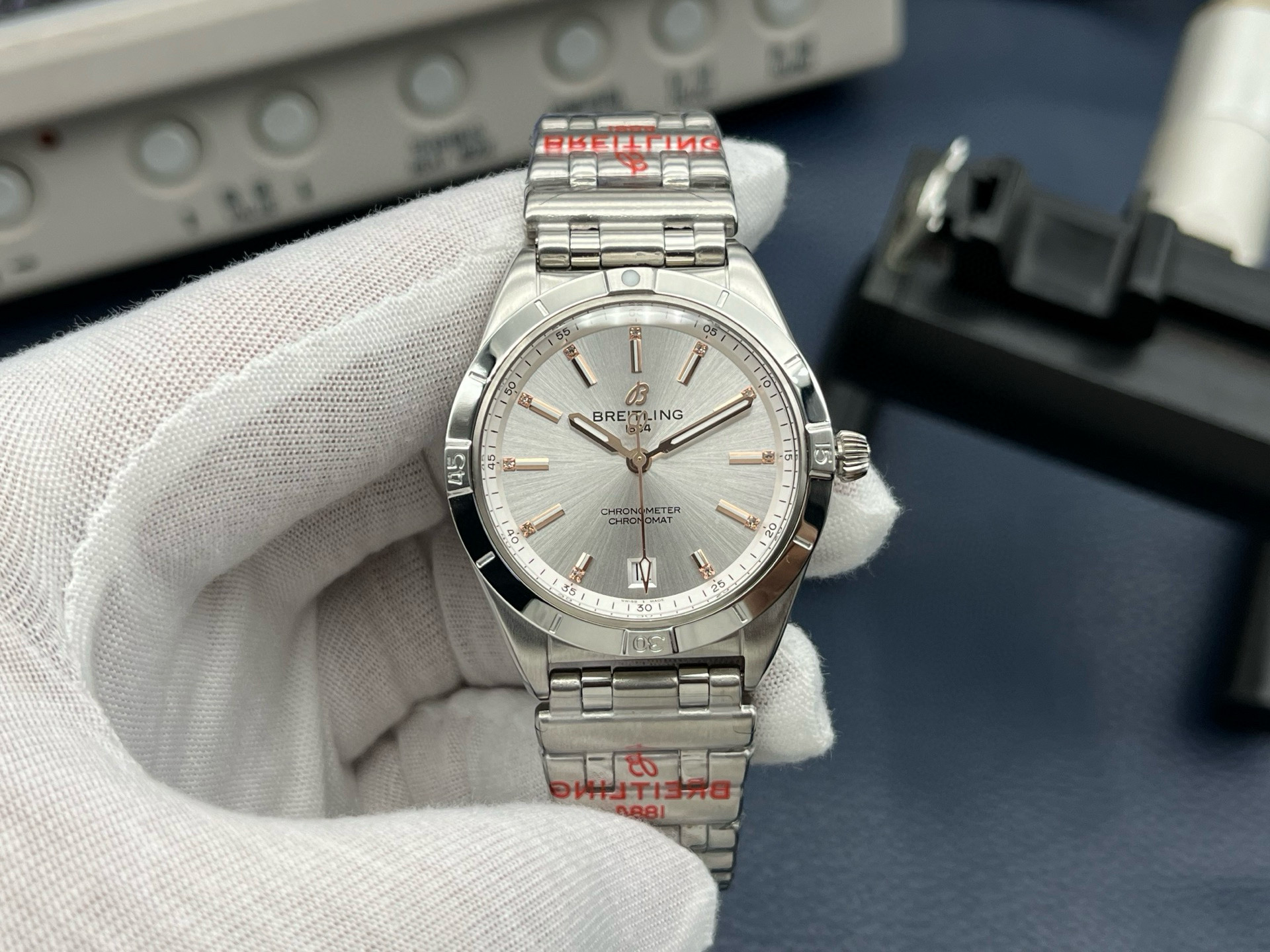 브라이틀링 2824 무브먼트 미러급 여자시계