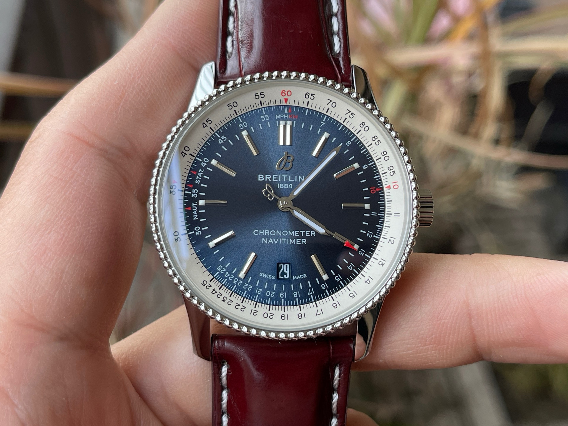 브라이틀링 2824 무브먼트 미러급 남자시계