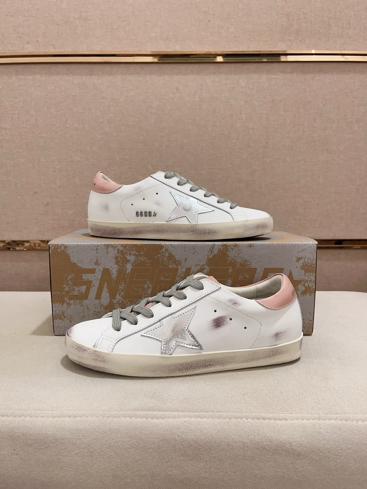 골든구스 키높이 3.5cm 남녀공용 스니커즈 신발 운동화