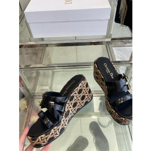 디올 여자 슬리퍼 9cm