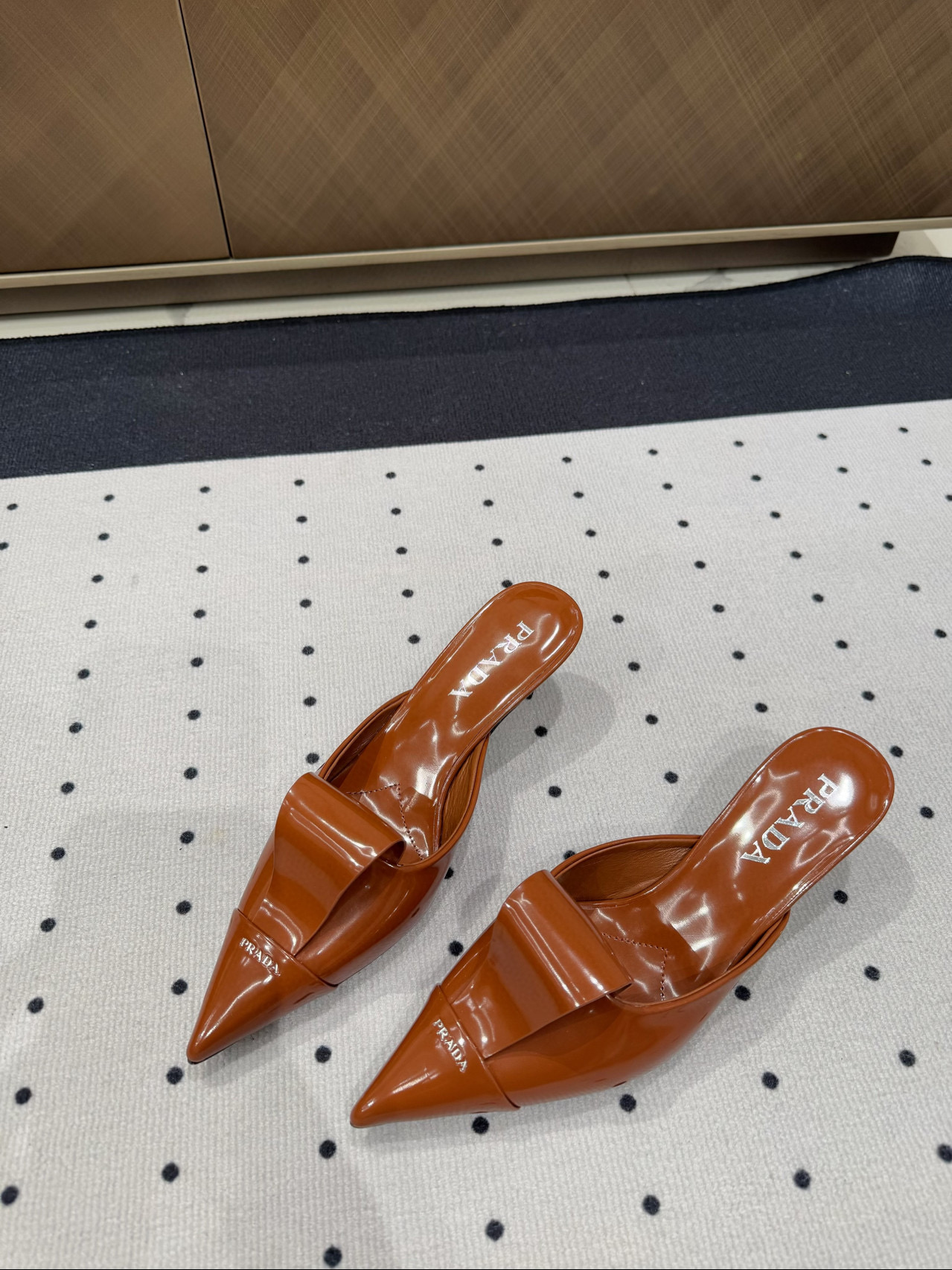 프라다 여자 슬리퍼 5cm