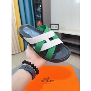 에르메스 남자 슬리퍼