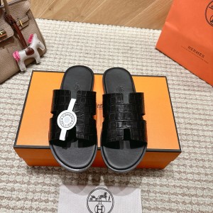에르메스 남자 슬리퍼