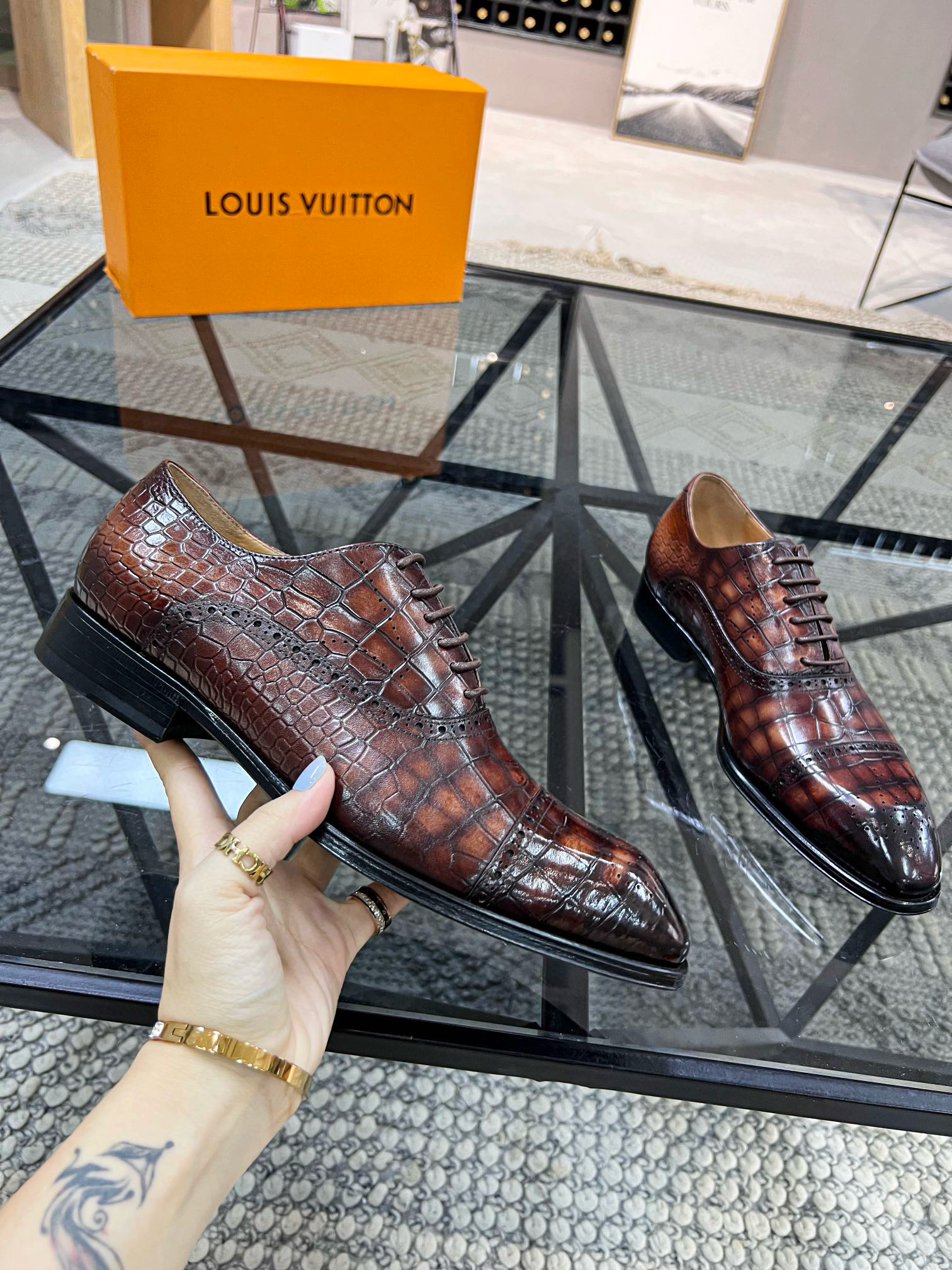 루이비통 남자 구두