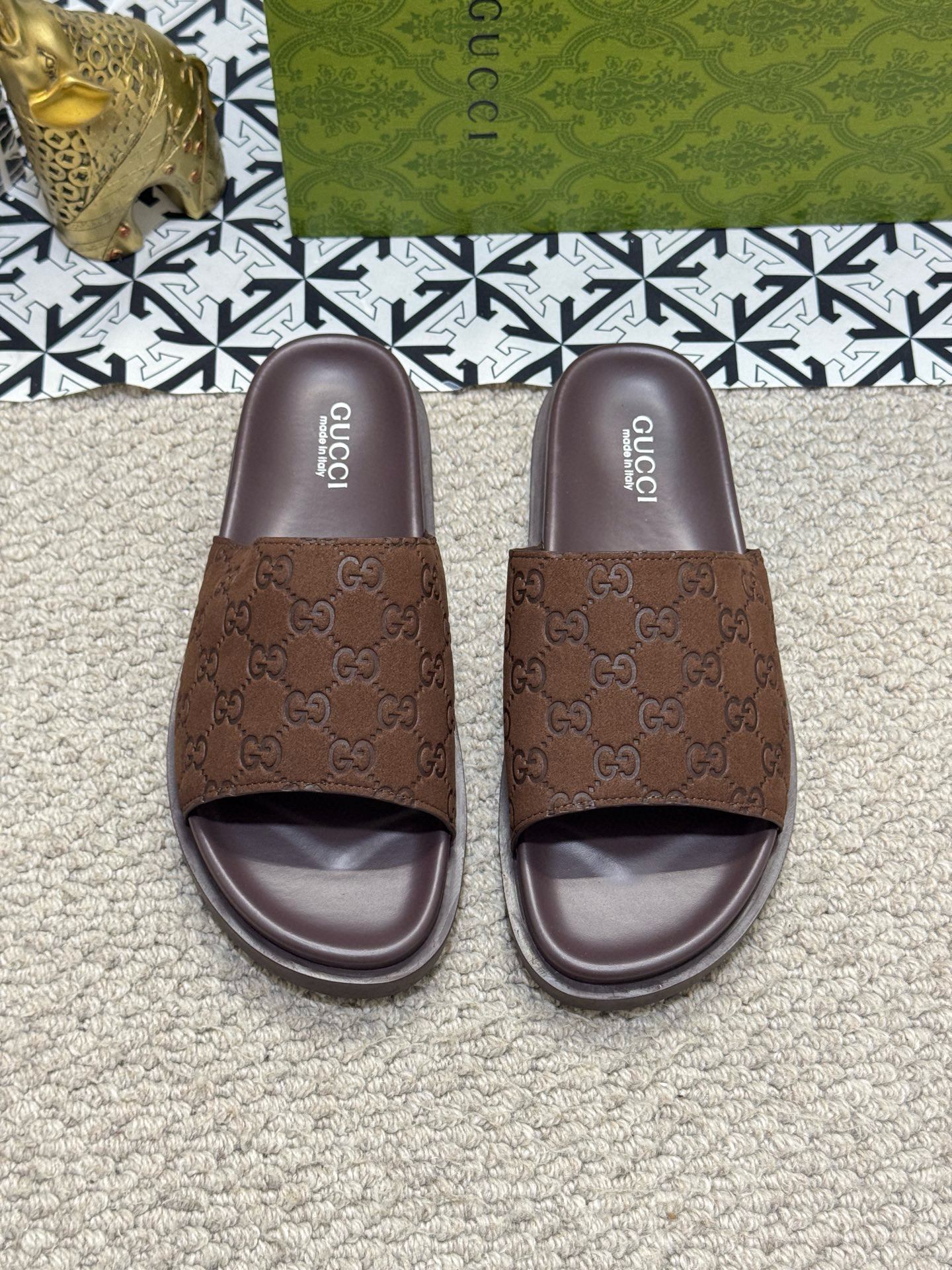 구찌 남자 슬리퍼