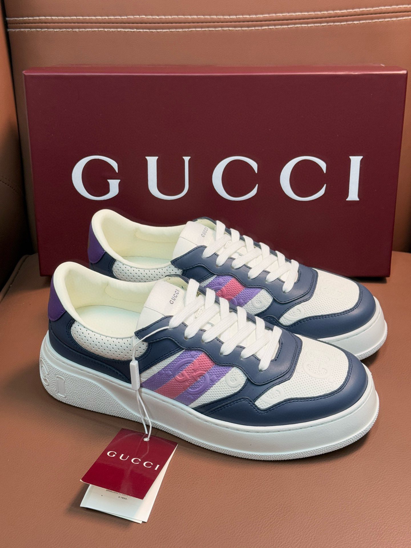 구찌 4cm 남녀공용 신발 운동화 스니커즈