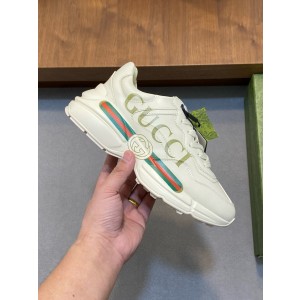 구찌 라이톤 남녀공용 신발 운동화 스니커즈