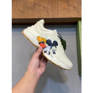 구찌 라이톤 남녀공용 신발 운동화 스니커즈