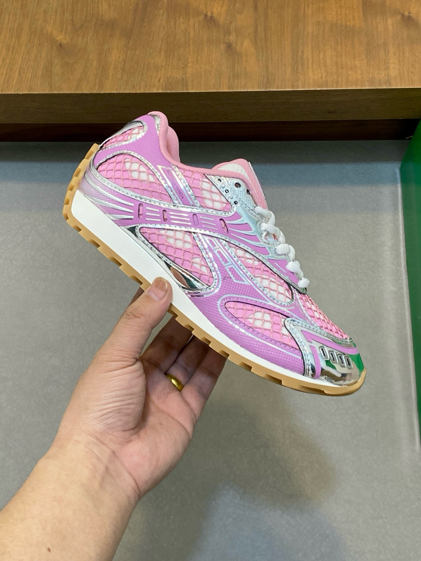 보테가베네타 남녀공용 신발 운동화 스니커즈