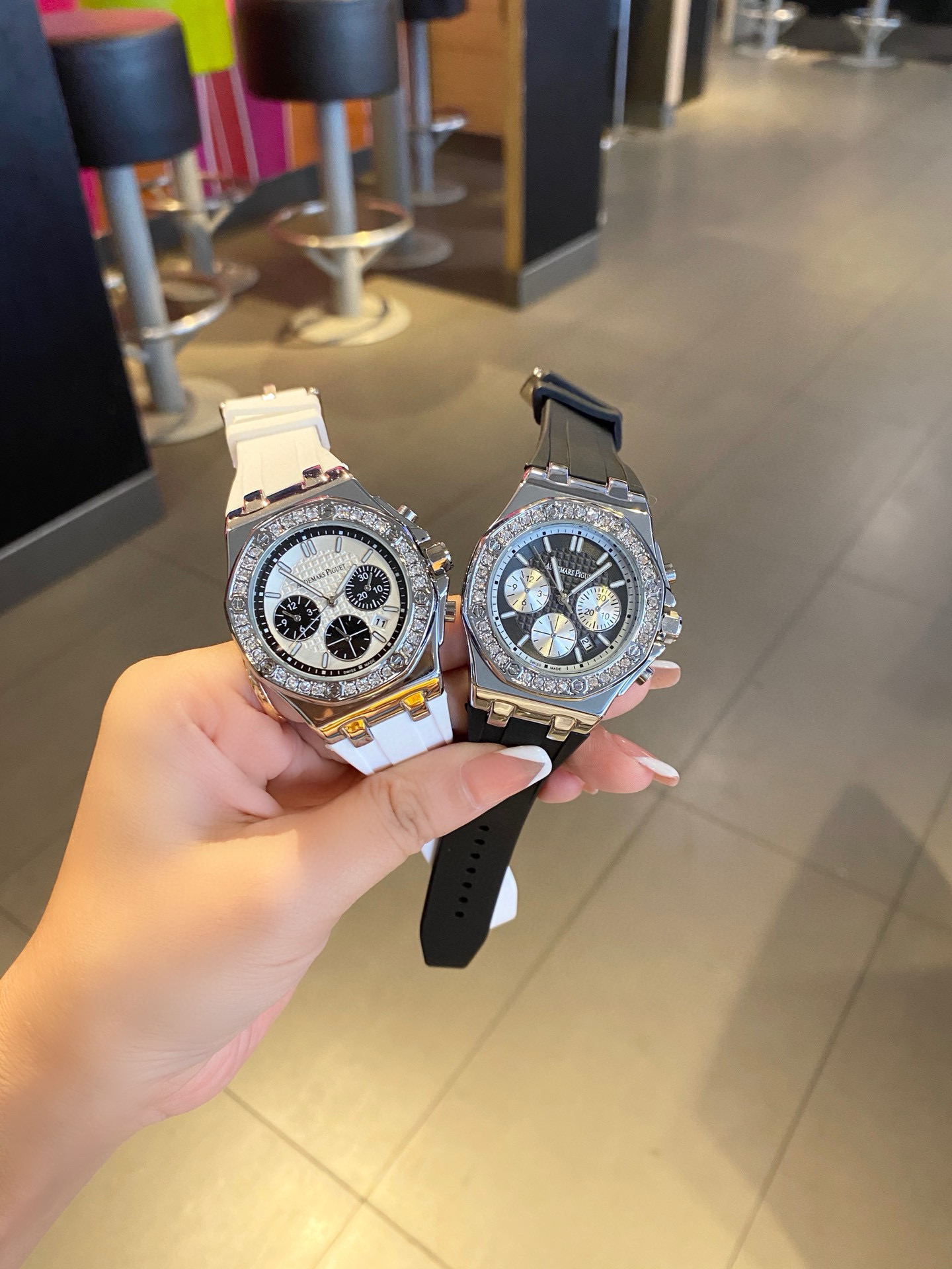 오데마피게 2컬러 A급 여자시계