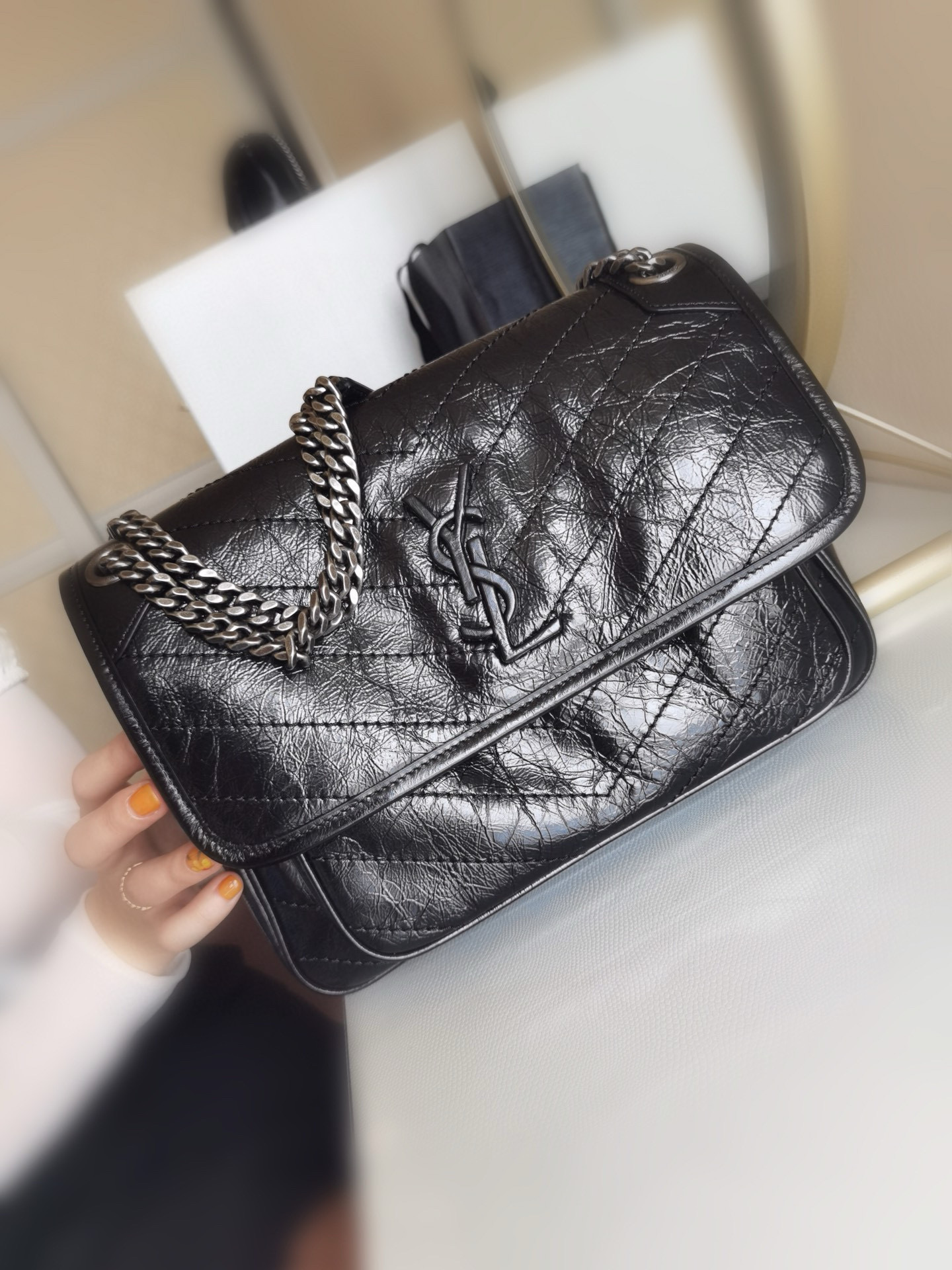 생로랑 633158 28cm 여자가방