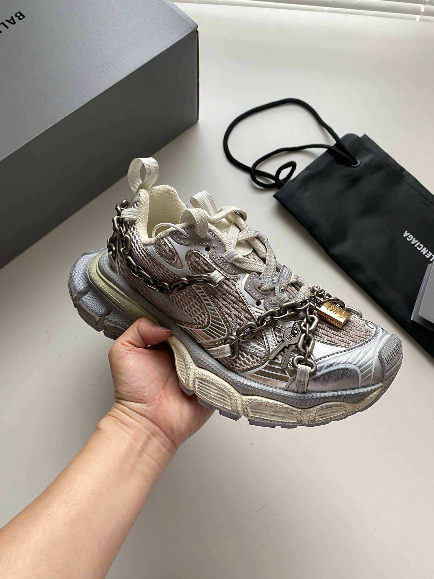 발렌시아가 3XL 남여공용 신발 운동화 스니커즈