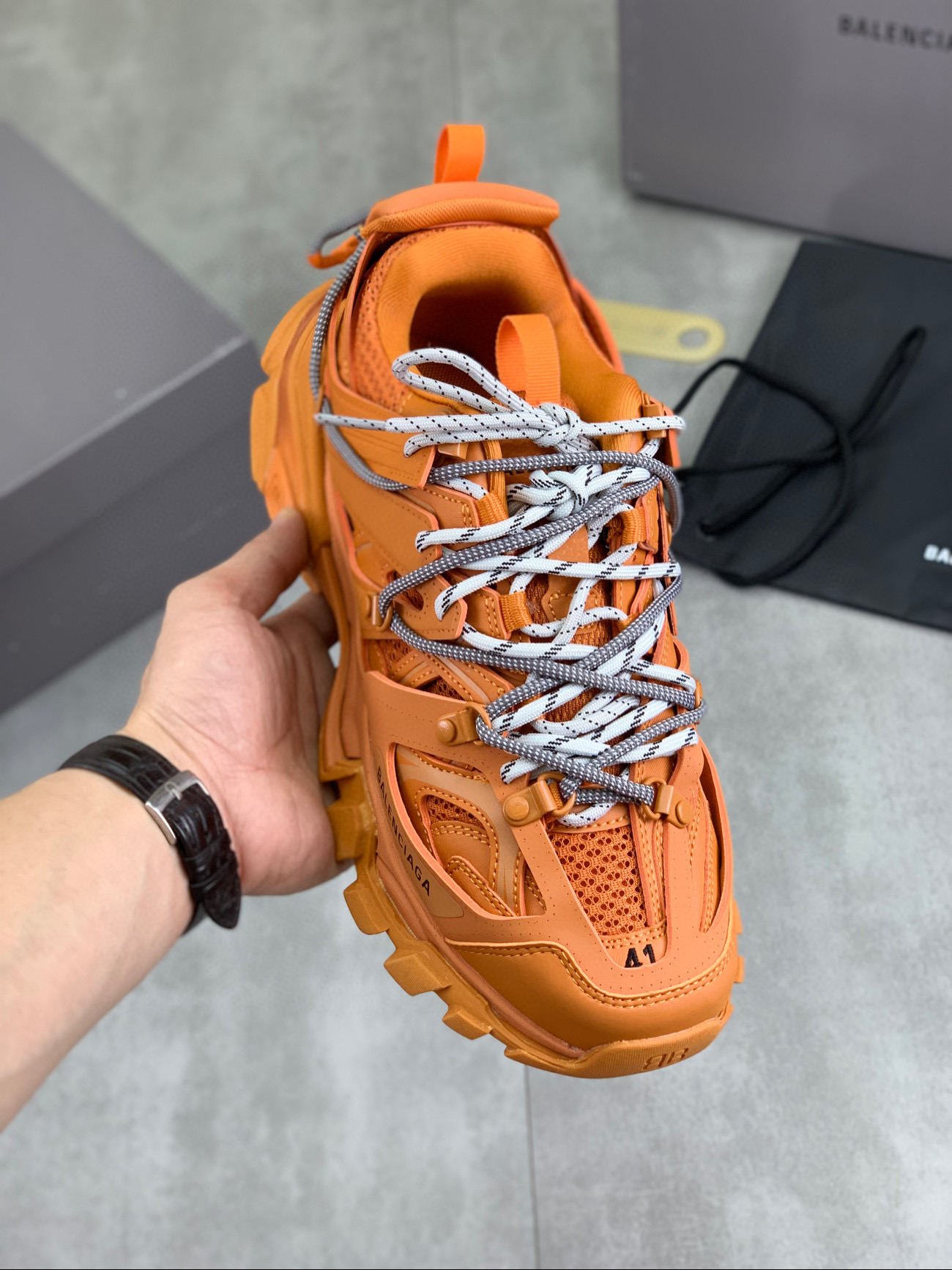 발렌시아가 트랙 남녀공용 신발 운동화 스니커즈