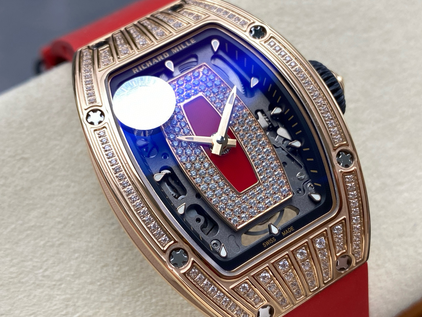 리차드밀 ZF공장 RM07-1 미러급 여자시계