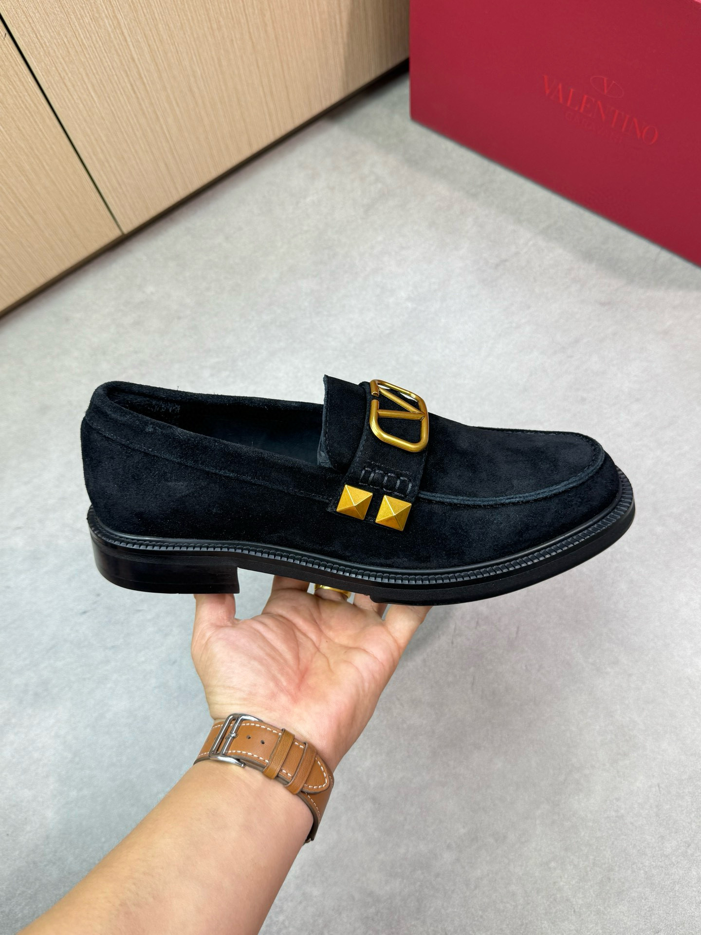 발렌티노 남자 구두