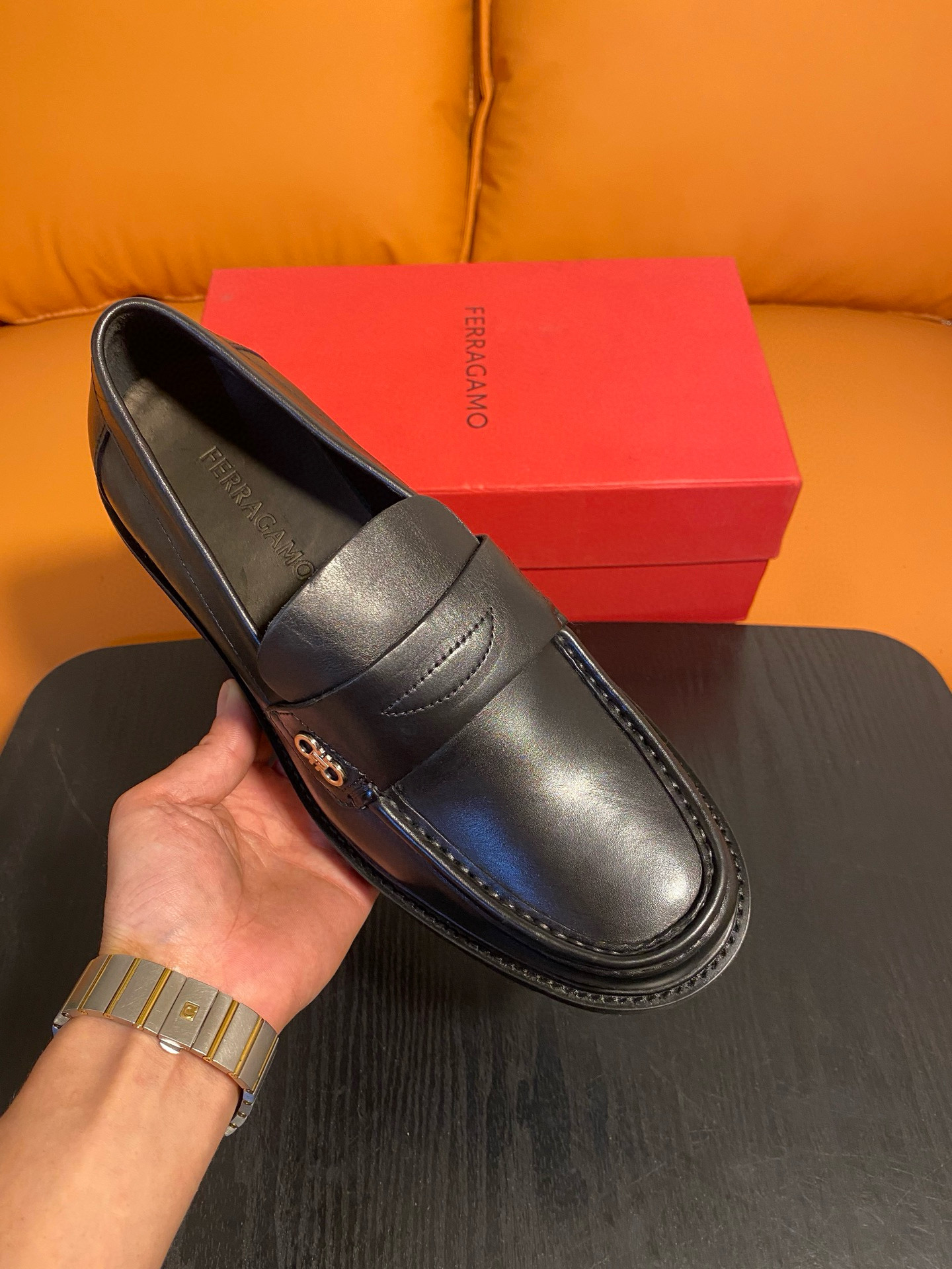 페라가모 남자 구두