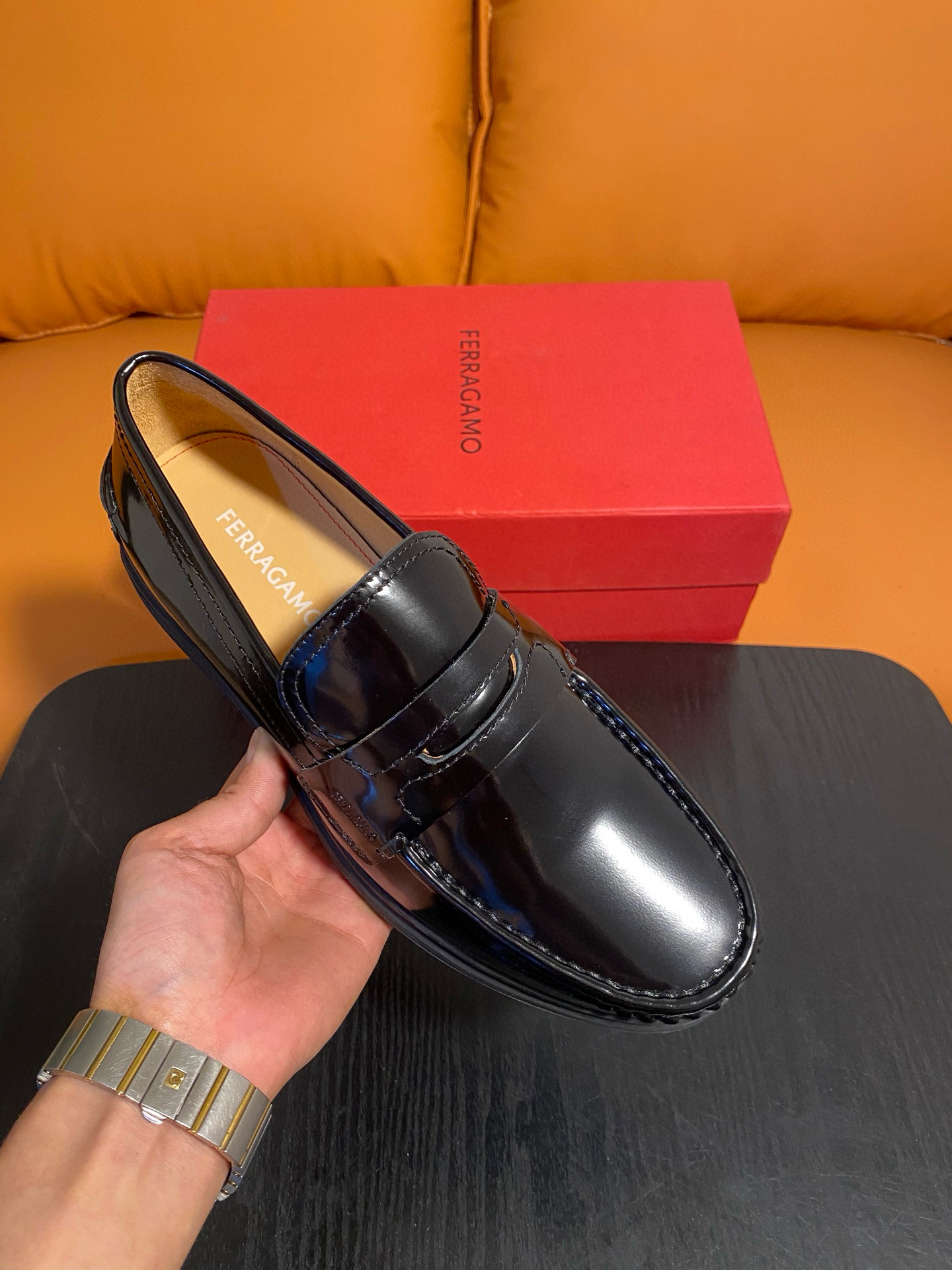 페라가모 남자 구두