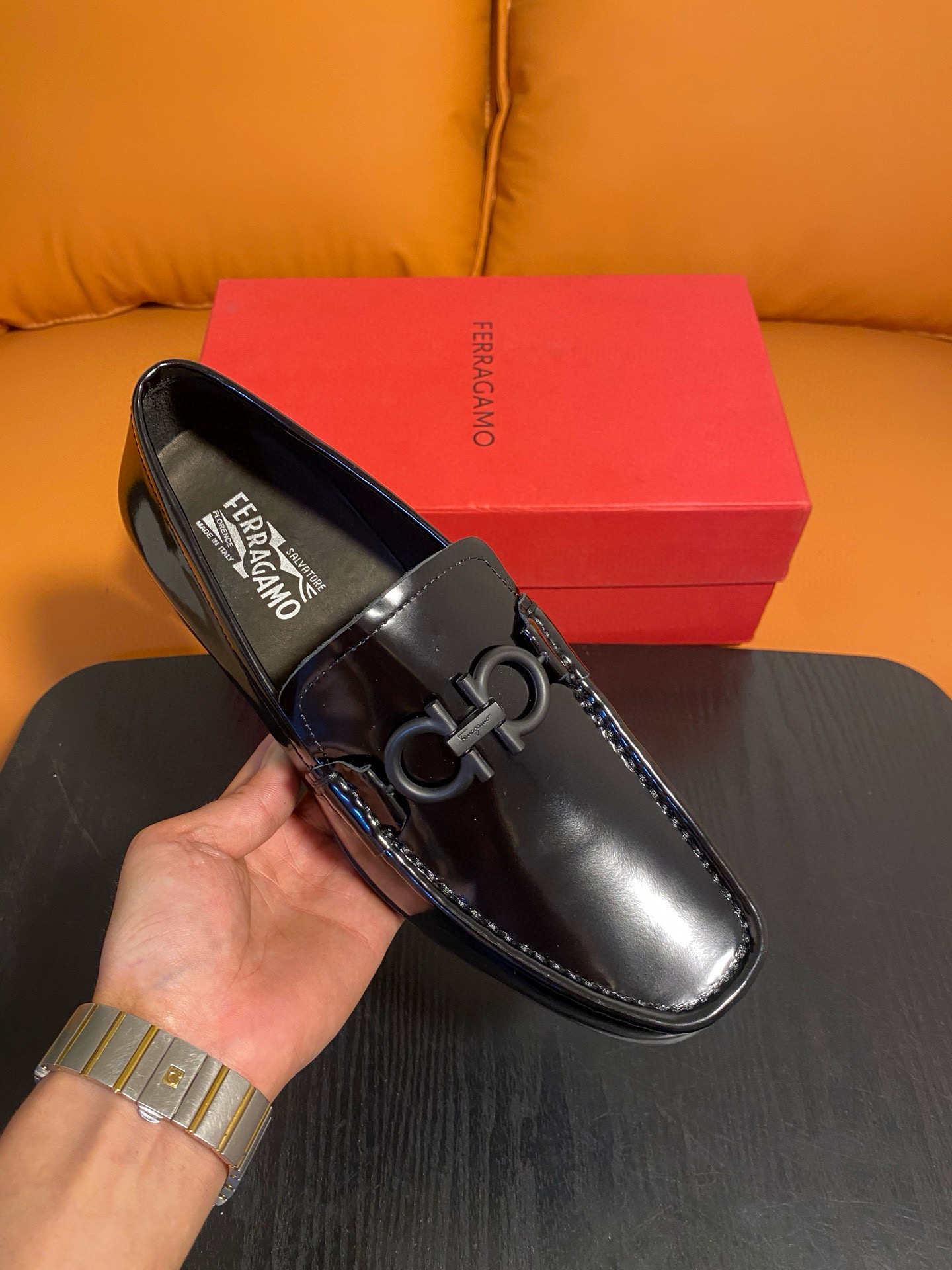 페라가모 남자 구두