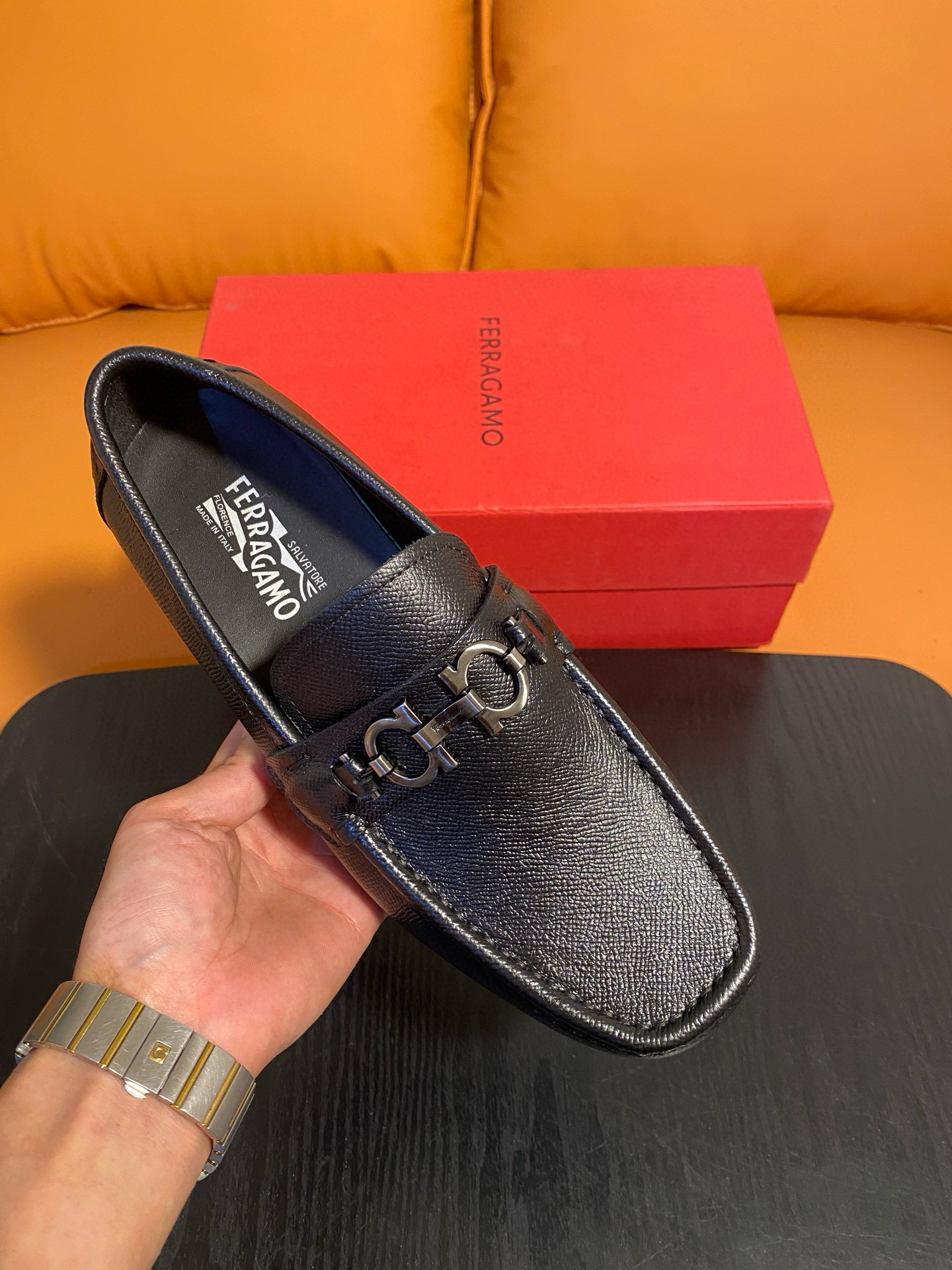 페라가모 남자 구두