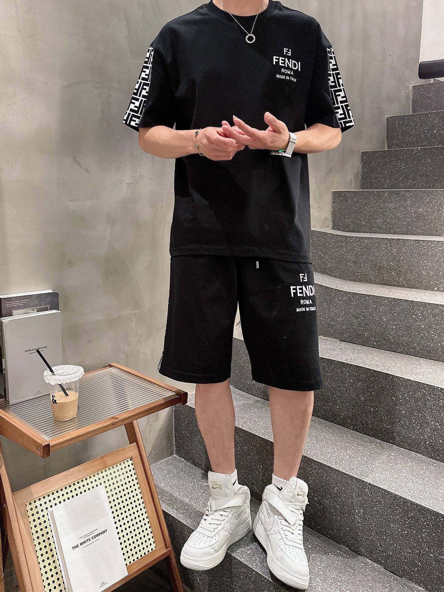 펜디 남자 세트