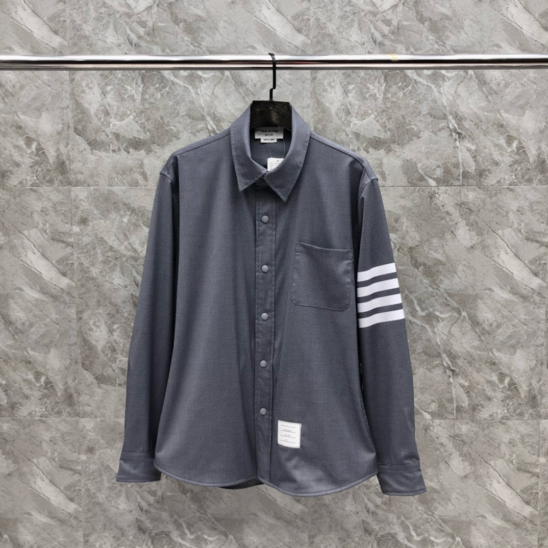 톰브라운 남자 셔츠 자켓