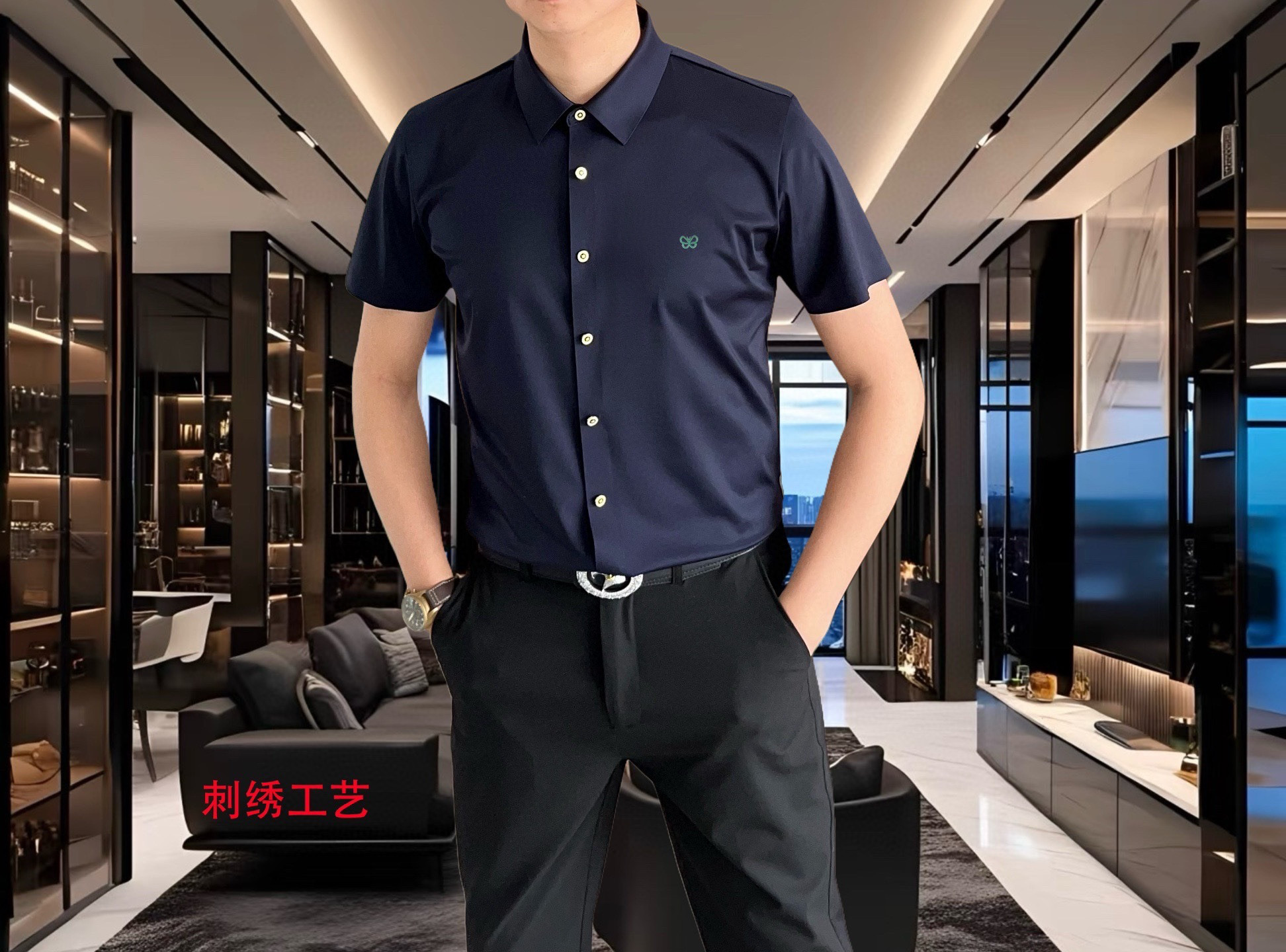 보테가베네타 남자 셔츠