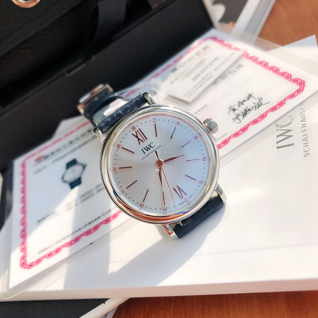 IWC 아이더블유씨 3칼라 미러급 여자시계