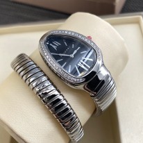 불가리 미러급 여자시계