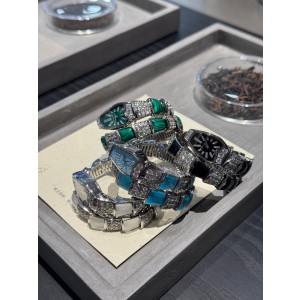 불가리 4칼라 미러급 여자시계