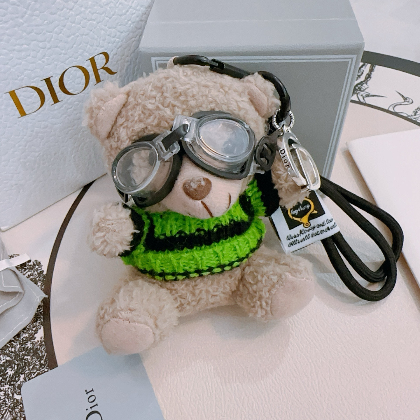 디올 열쇠고리 키링