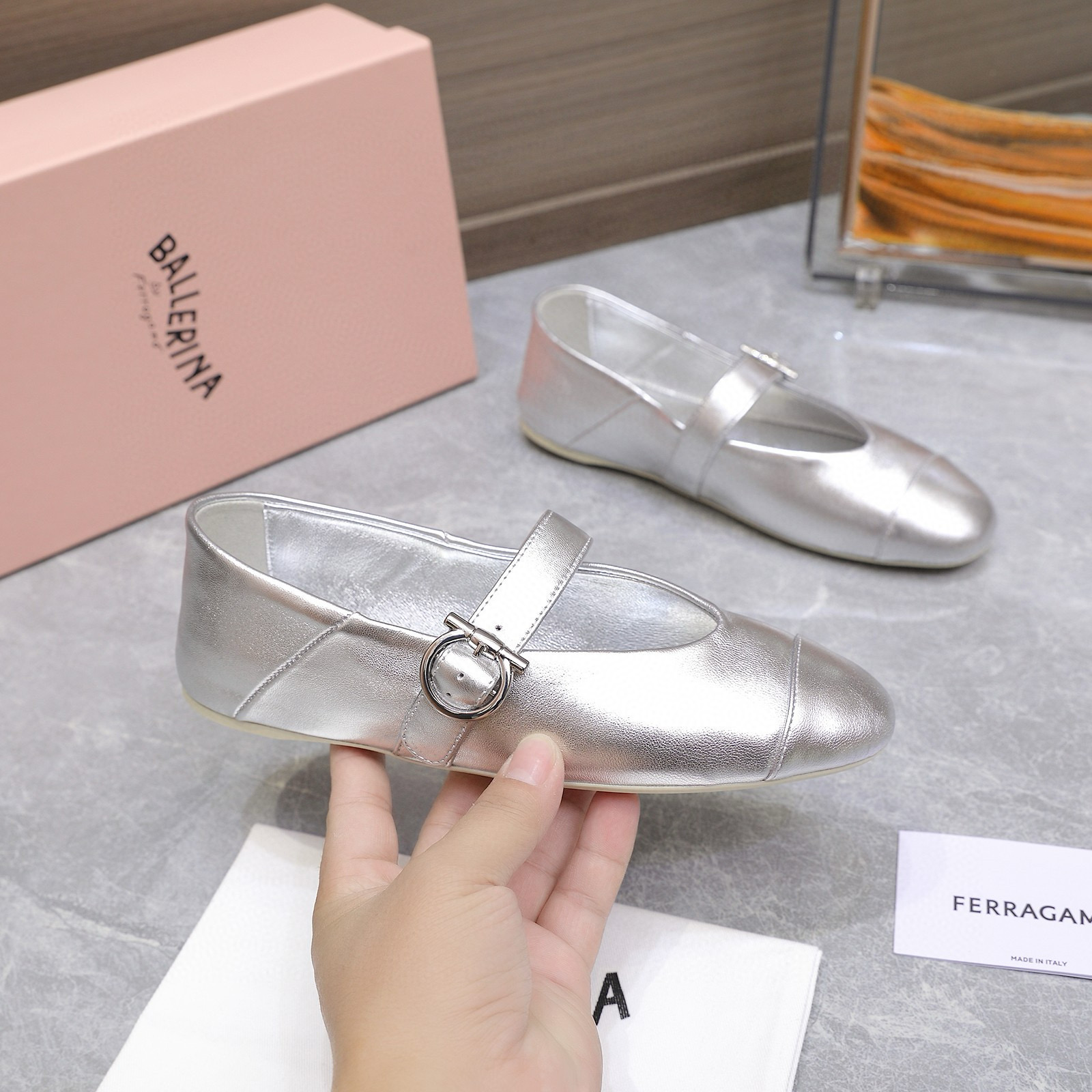 페라가모 3cm 여자 신발 구두