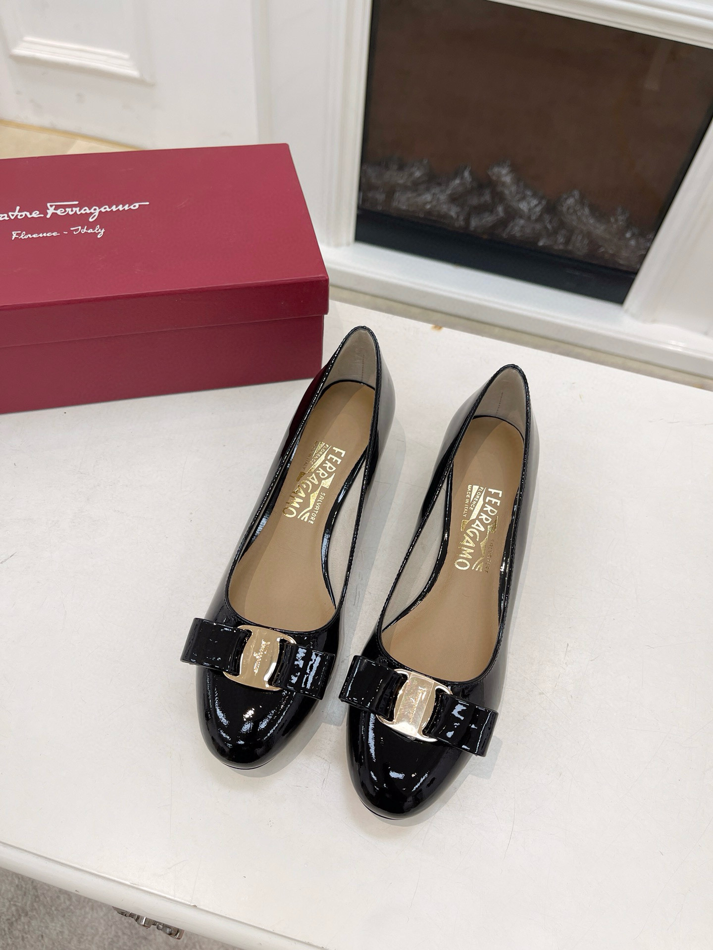 페라가모 4cm 여자 신발 구두