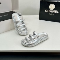 샤넬 여자 슬리퍼