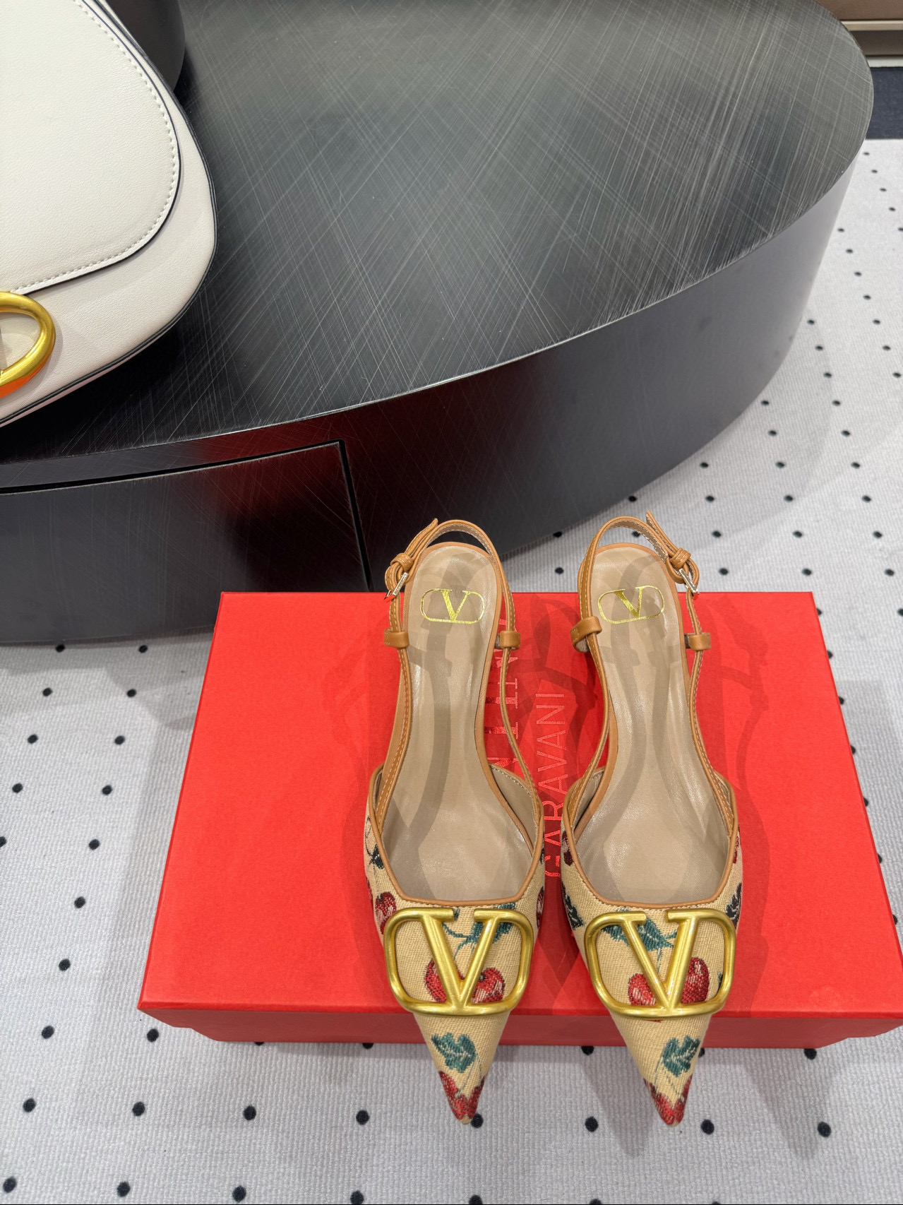 발렌티노 4.5cm 여자 신발 구두