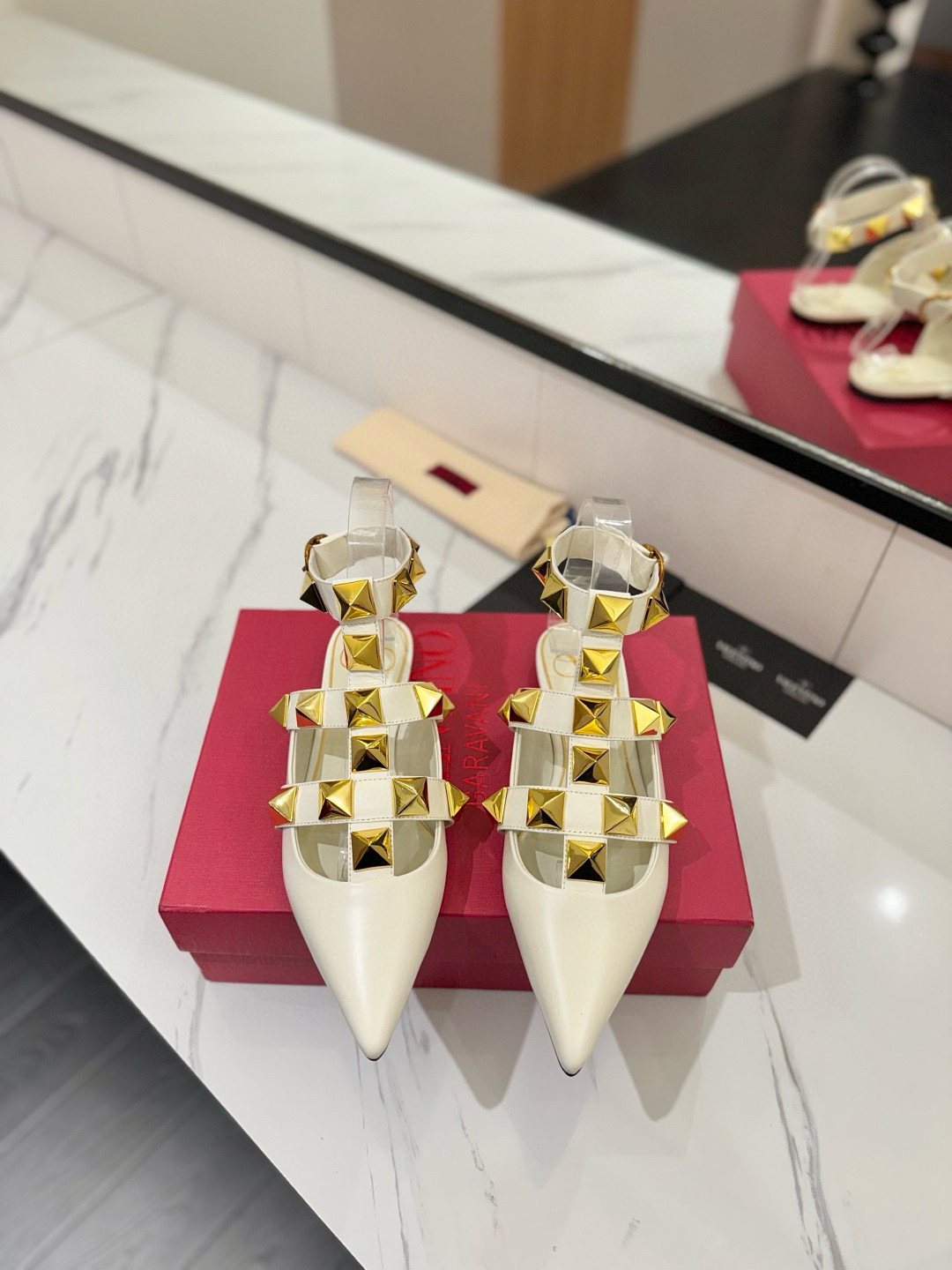 발렌티노 4.5cm 여자 신발 구두