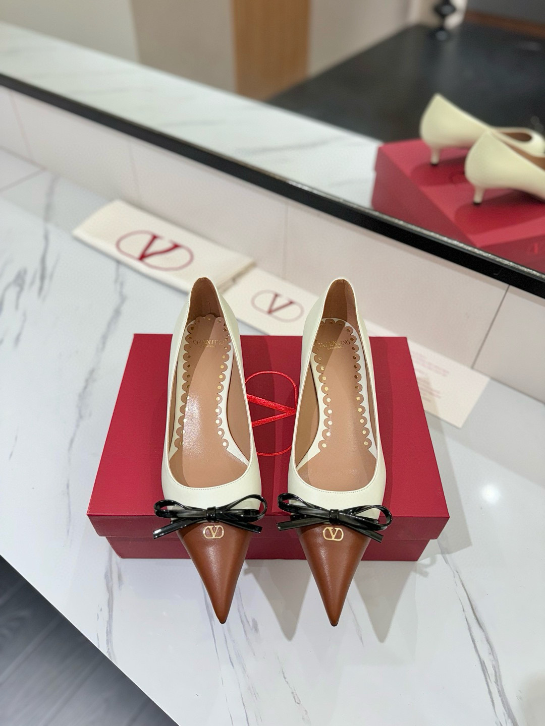 발렌티노 4.5cm 여자 신발 구두