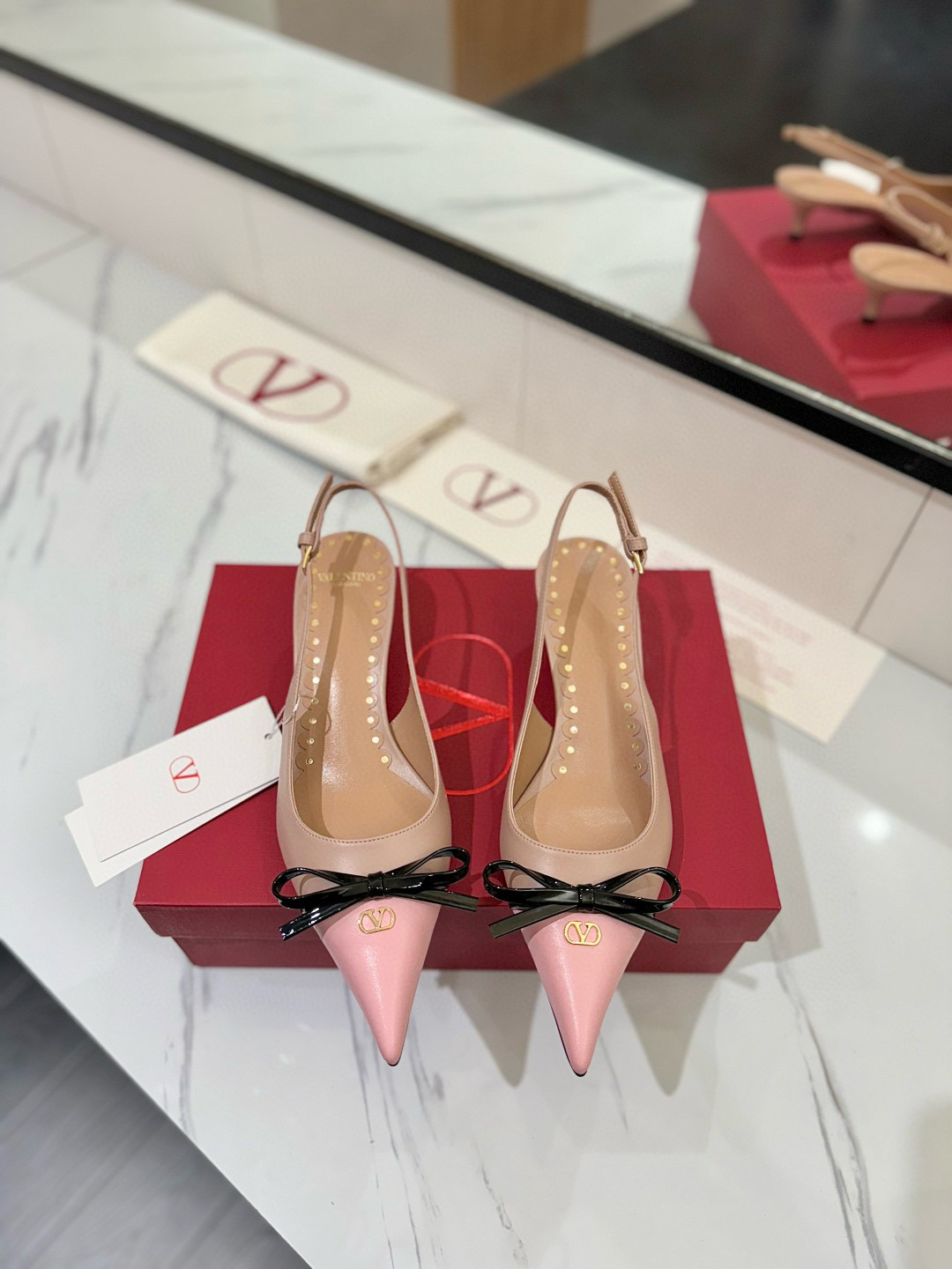 발렌티노 4.5cm 여자 신발 구두