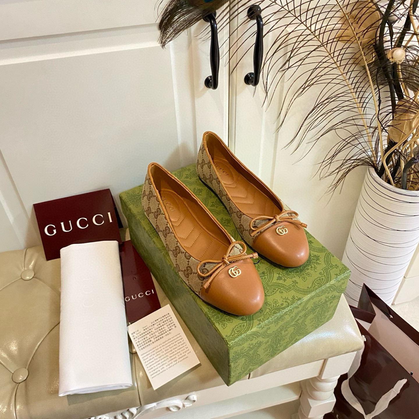 구찌 여자 신발 구두