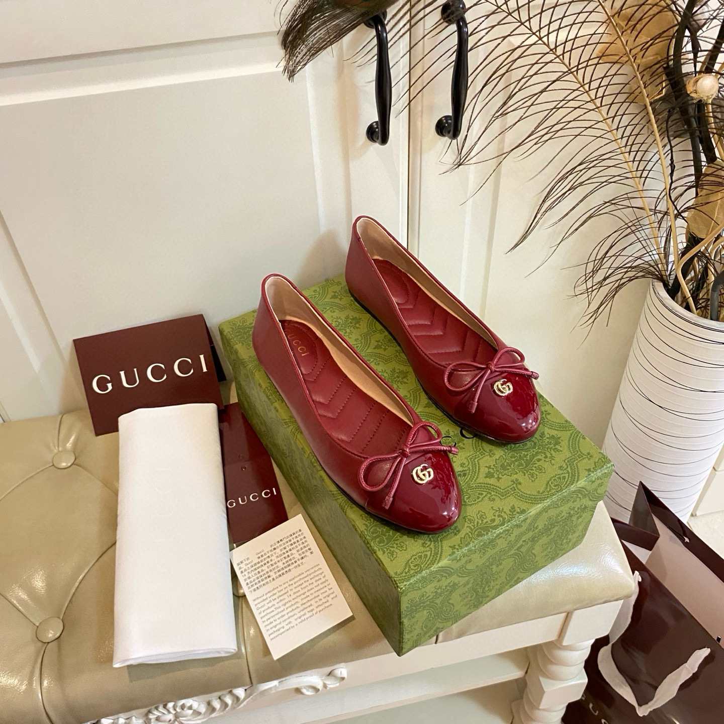 구찌 여자 신발 구두