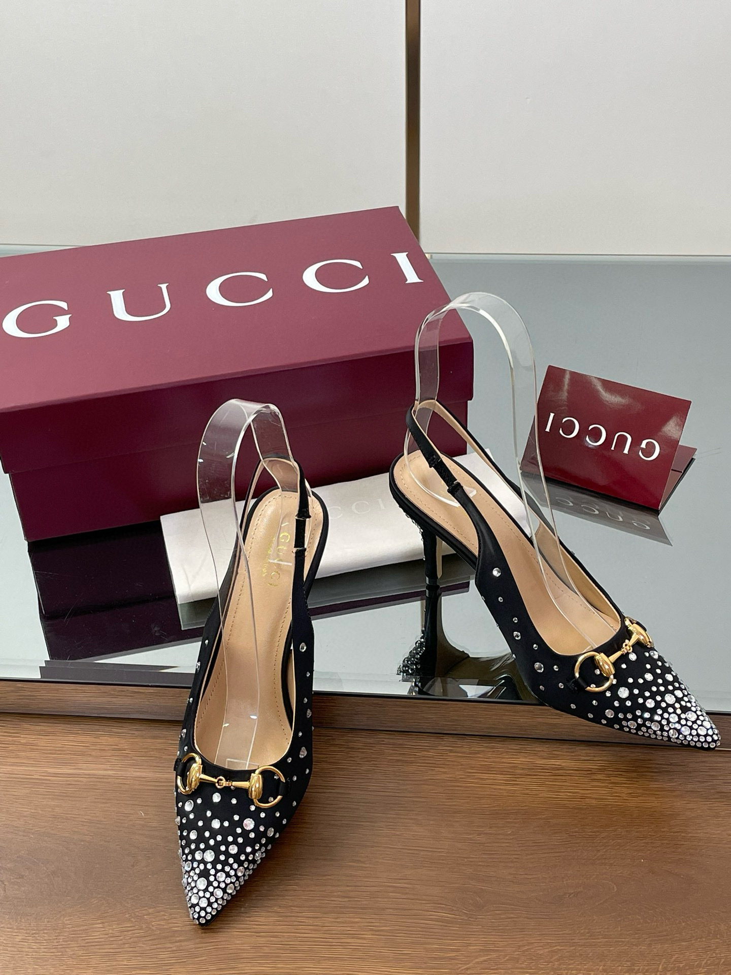 구찌 8.5cm 여자 신발 구두